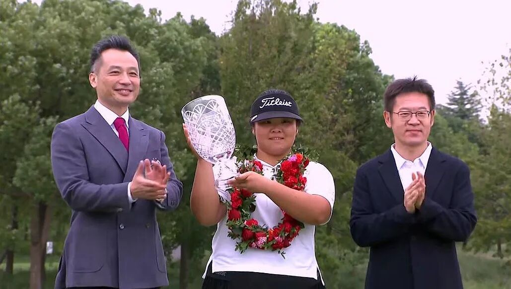 中国女子高尔夫球公开赛广西运动员庞润芝夺冠